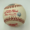 Rare Bill Buckner & Mookie Wilson Signed 1986 World Series Baseball Steiner MLB
