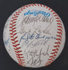 1989 Minnesota Twins Team Signed American League Baseball Beckett Kirby Puckett