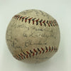 1928 St. Louis Cardinals NL Champs Team Signed Baseball Grover Alexander JSA COA