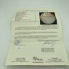 Ernest C. Quigley Single Signed 1928 Tour Of Japan Baseball JSA COA RARE