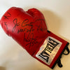 Boxing HOF 2011 Class Signed Glove Joe Cortez Julio Cesar Chavez  Tszyu JSA COA