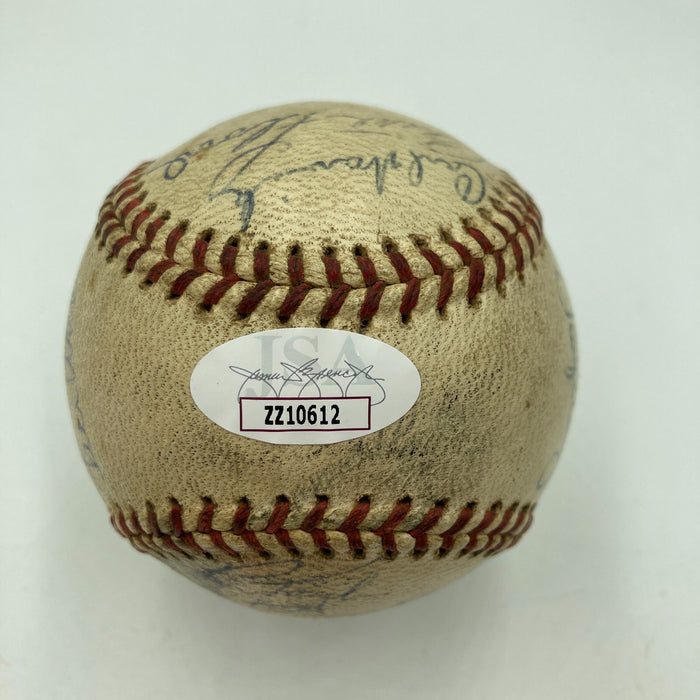 1964 St. Louis Cardinals World Series Champs Team Signed Baseball JSA COA