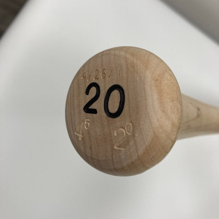 Jorge Posada Signed Marucci Custom Cut-M Game Issued Bat PSA DNA & Beckett COA