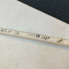 1993-94 Chicago Blackhawks Team Signed Chris Chelios Game Used Hockey Stick JSA