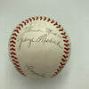 1973 New York Yankees Team Signed Baseball JSA COA