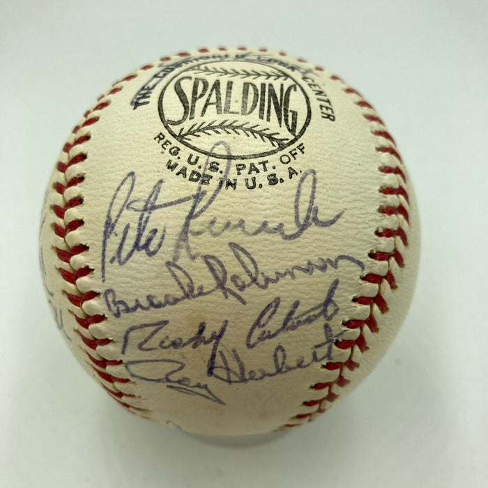 1962 All Star Game Team Signed Official National League Baseball JSA COA