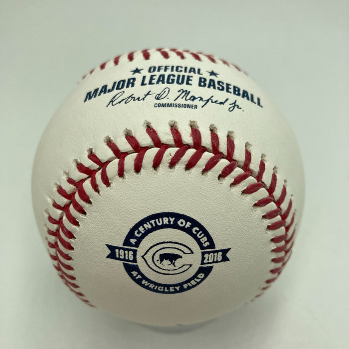 Ryne Sandberg HOF 2005 #23 Signed 1916-2016 100 Yrs Wrigley Signed Baseball PSA