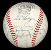 1955 Brooklyn Dodgers W.S. Champs Team Signed Baseball Jackie Robinson JSA COA