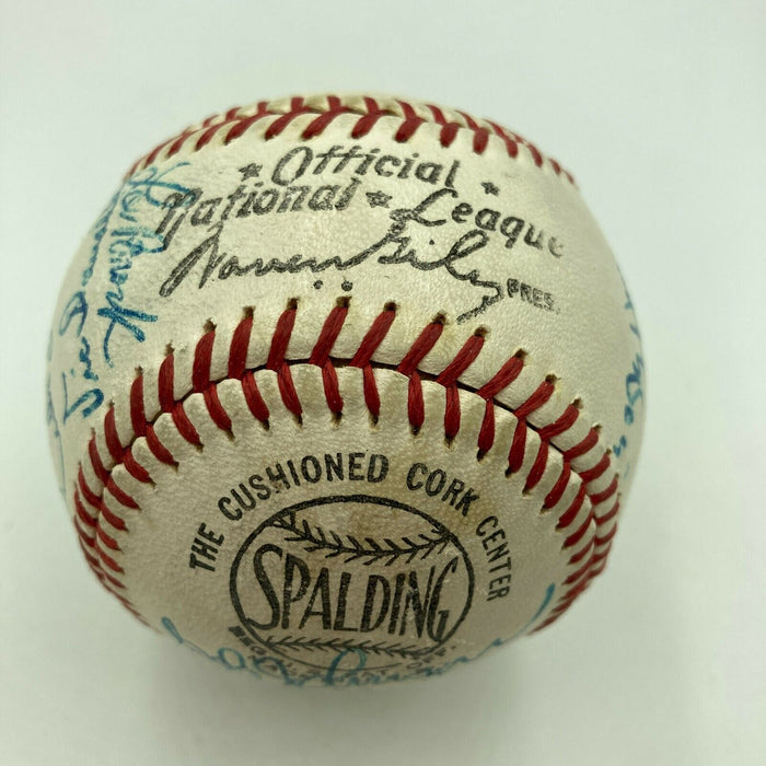 1969 St. Louis Cardinals Team Signed National League Baseball JSA COA