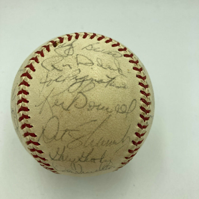 1971 New York Mets Team Signed Baseball Gil Hodges Nolan Ryan Tom Seaver JSA COA