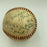 George Uhle Single Signed 1954 Game Used American League Baseball