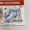 Dan Marino Miami Dolphins Legends Signed Commemorative Patch JSA COA
