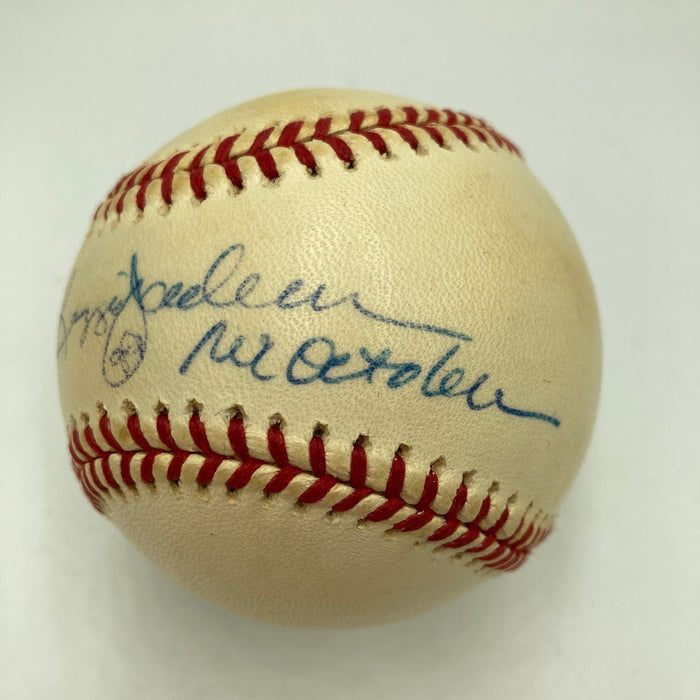 Reggie Jackson Mr. October Signed Major League Baseball JSA COA