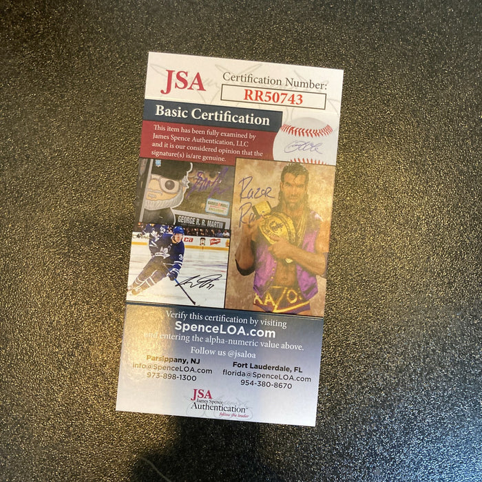 Harry Carson Signed "The Captain" Commemorative Football With JSA COA