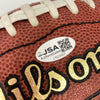 Troy Aikman Signed Official NFL Wilson Game Football JSA COA