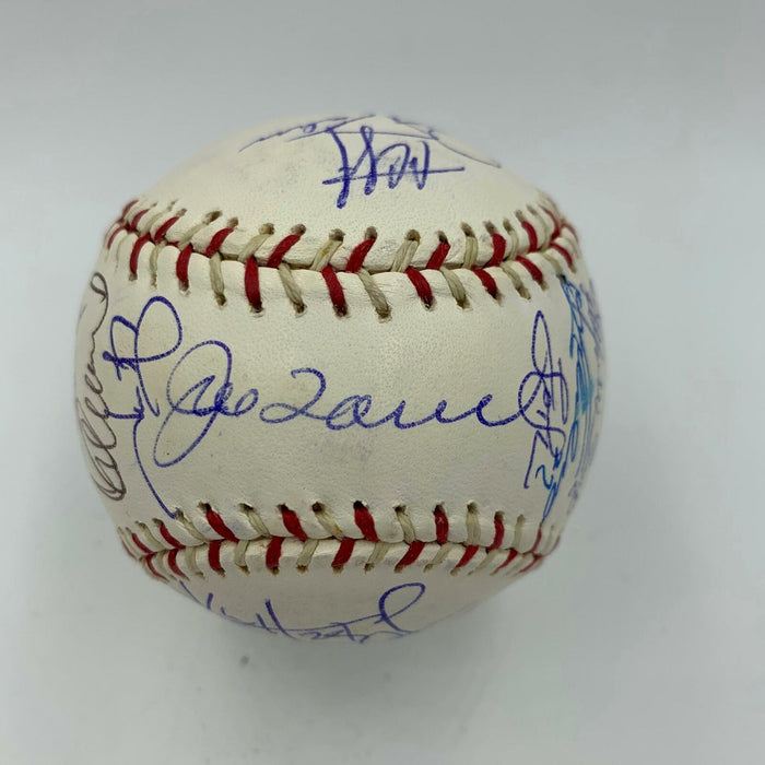 Derek Jeter Mariano Rivera Ortiz Signed 2004 All Star Game Signed Baseball MLB