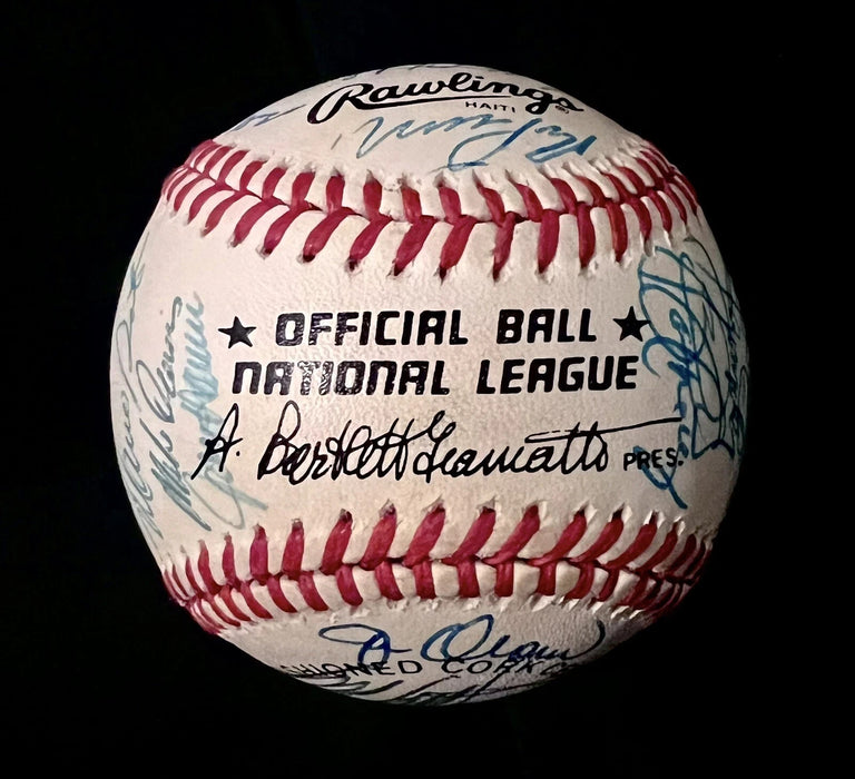 1988 Los Angeles Dodgers World Series Champs Team Signed Baseball JSA COA