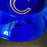 Gene Oliver Signed Full Size Chicago Cubs Baseball Helmet With JSA COA