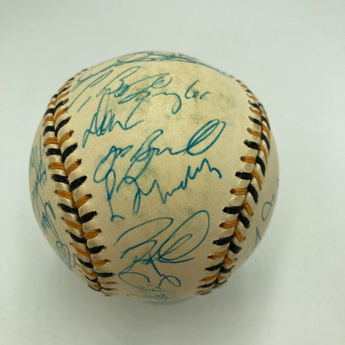 1994 All Star Game National League Team Signed Baseball Barry Bonds PSA DNA COA