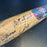 1967 Boston Red Sox AL Champs Team Signed Baseball Bat Carl Yastrzemski JSA COA