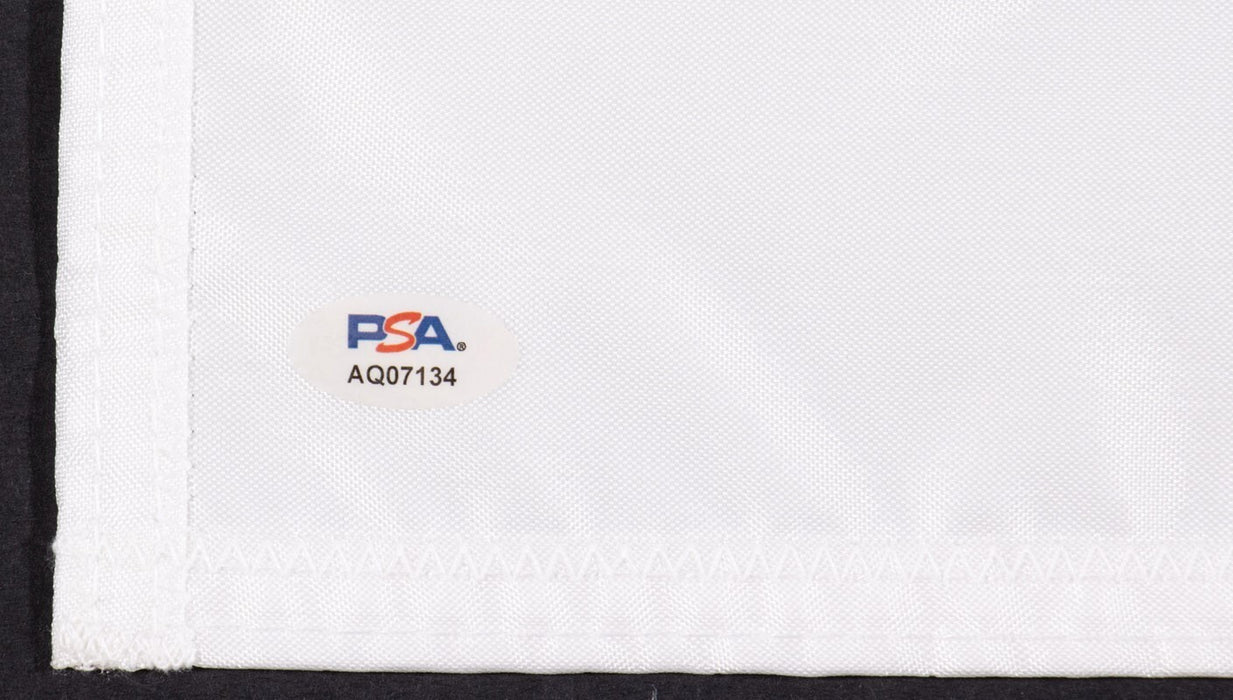 Tiger Woods Signed Autographed PGA Golf Flag PSA DNA COA