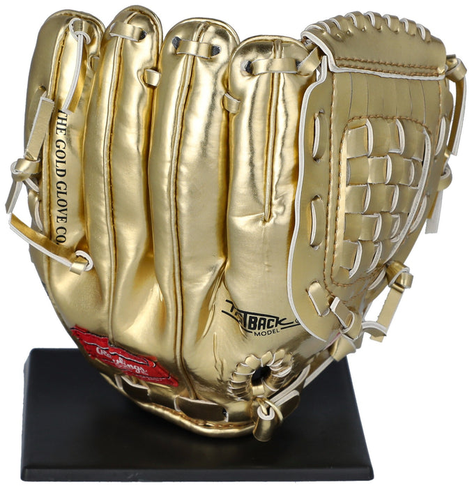 Johnny Bench Signed Rawlings Gold Glove Award Display JSA COA