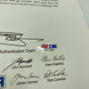 1985 Kansas City Royal World Series Champs Team Signed Baseball With JSA COA