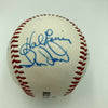 Hall Of Fame Multi Signed Cracker Jack Old Timers Game Baseball Beckett COA