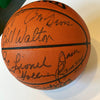 1976-77 Portland Trail Blazers NBA Champs Team Signed Basketball UDA JSA COA