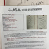 All Century Team Signed Jersey 15 Sigs With Ted Williams Willie Mays PSA & JSA