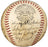 Honus Wagner Arky Vaughan Paul Waner Pie Traynor Signed Baseball PSA DNA & BAS
