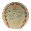 Mickey Mantle & Joe DiMaggio Hall Of Fame Multi Signed Baseball Beckett COA