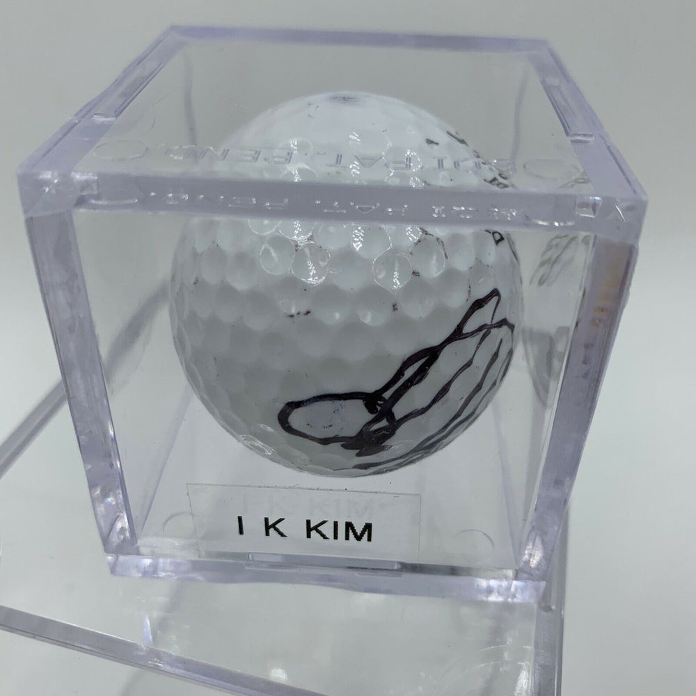 In-Kyung Kim Signed Autographed Golf Ball PGA With JSA COA