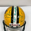 1996 Green Bay Packers Super Bowl Champs Team Signed Full Size Helmet JSA COA