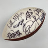 2005 Wheel of Fortune NFL Players Signed Football Drew Brees Kurt Warner JSA