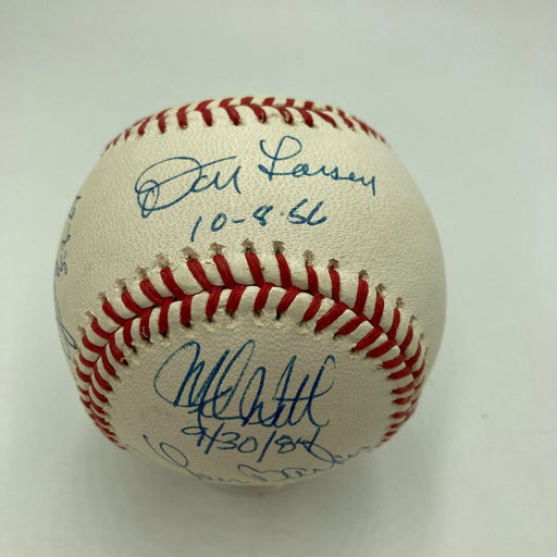 Sandy Koufax Perfect Game Pitchers Signed Baseball With Inscriptions JSA COA