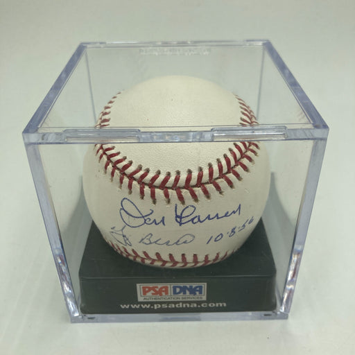 Yogi Berra & Don Larsen Signed Official American League Baseball PSA DNA COA