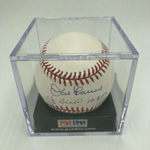 Yogi Berra & Don Larsen Signed Official American League Baseball PSA DNA COA