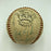 1957 Milwaukee Braves World Series Champs Team Signed Baseball JSA Hank Aaron