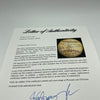 Historic 1921 Cleveland Indians Team Signed Baseball With Tris Speaker PSA DNA