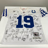 NFL Hall Of Fame Multi Signed Mitchell & Ness Jersey With 40+ Signatures JSA COA
