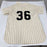 Johnny Mize "Big Cat" Signed 1952 Mitchell & Ness New York Yankees Jersey JSA