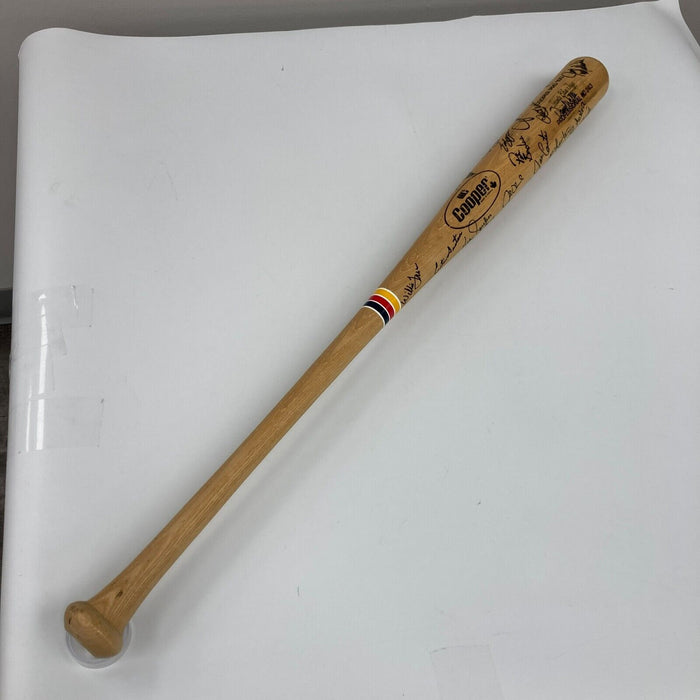 1991 Toronto Blue Jays Team Signed Game Model Baseball Bat PSA DNA & Beckett COA