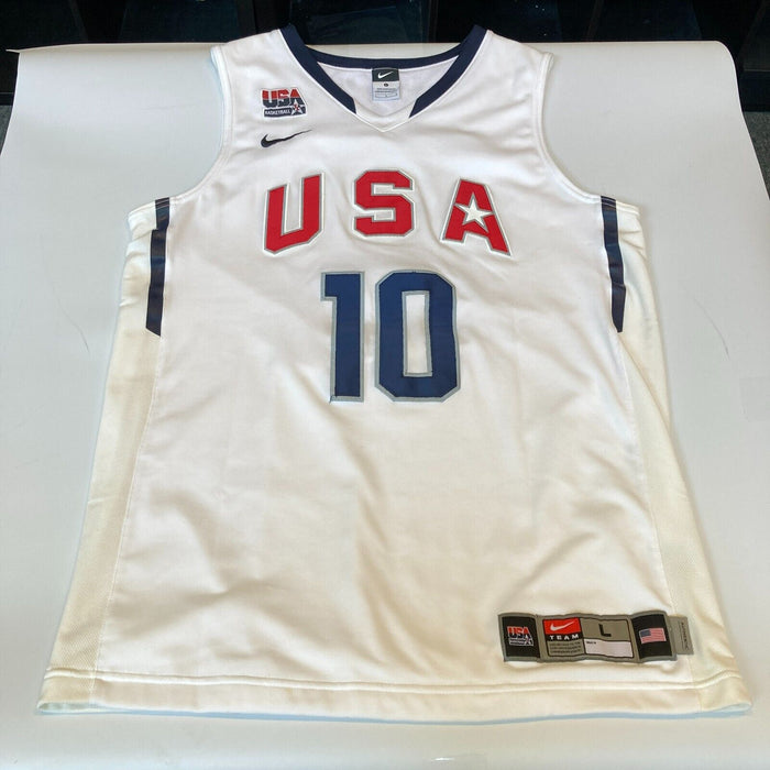 Kobe Bryant Signed Authentic Nike 2008 Team USA Olympics Jersey JSA COA