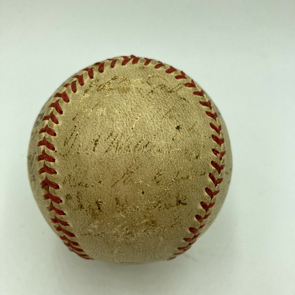 Ted Williams 1945 World War 2 Pearl Harbor Navy All Stars Signed Baseball JSA