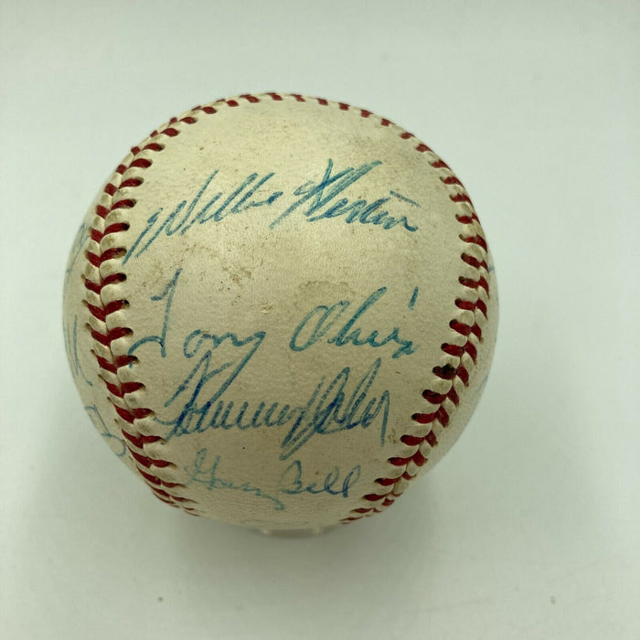 1968 All Star Game Team Signed Baseball With Carl Yastrzemski JSA COA