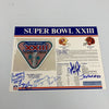 Jerry Rice San Francisco 49ers Super Bowl Champs Team Signed Patch JSA COA