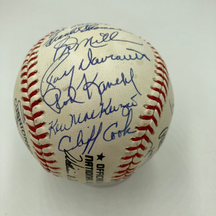 1962 New York Mets Inaugural Season Team Signed National League Baseball JSA COA