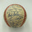 Hall Of Fame Multi Signed Baseball 30 Sigs Yogi Berra Reggie jackson JSA COA