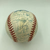 1996 New York Yankees World Series Champs Team Signed Baseball Derek Jeter JSA